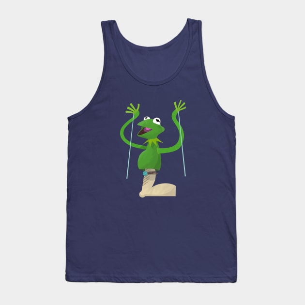 Kermit T. Frog Tank Top by TheGreatJery